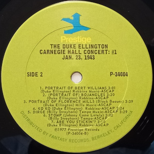 [The Duke Ellington Carnegie hall concerts January 1943]B��
