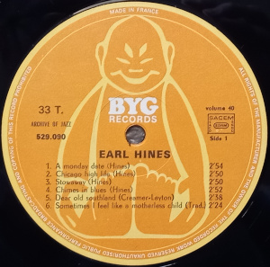 [Earl Hines/Archive]�쥳����A��