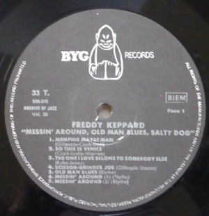 ��Archives of jazz /Vol.25 Freddy Keppard�ץ쥳����A�̥�٥�