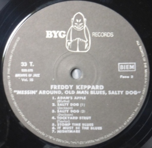 ��Archives of jazz /Vol.25 Freddy Keppard�ץ쥳����B�̥�٥�