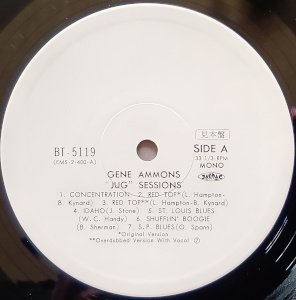 �֥����󡦥���󥺡��ƥʡ��ε����ץ쥳���ɡ�1����A��