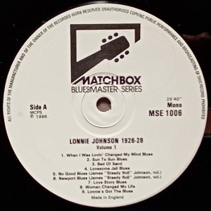 [Lonnie Johnson��Vol.1 1926-28]�쥳����A��