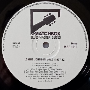 [Lonnie Johnson��Vol.1 1927-32]A�̥�٥�