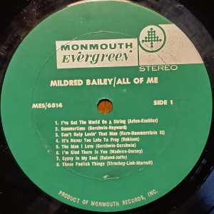 [Mildred Bailey/All of me]�쥳���ɡ�A��
