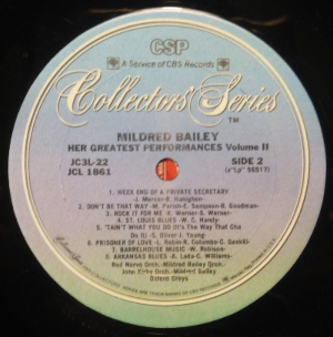 [Mildred Bailey��Her greatest performances]2����B��