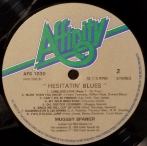 ��Muggsy Spanier��Hesitatin' blues�ץ쥳����B��