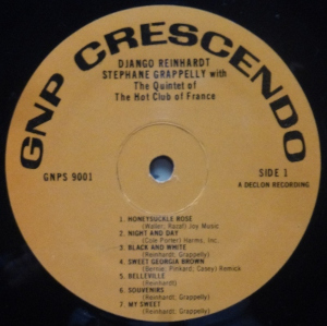 ��DjangoReinhardt&StephaneGrappelly�ץ쥳���ɡ�A��